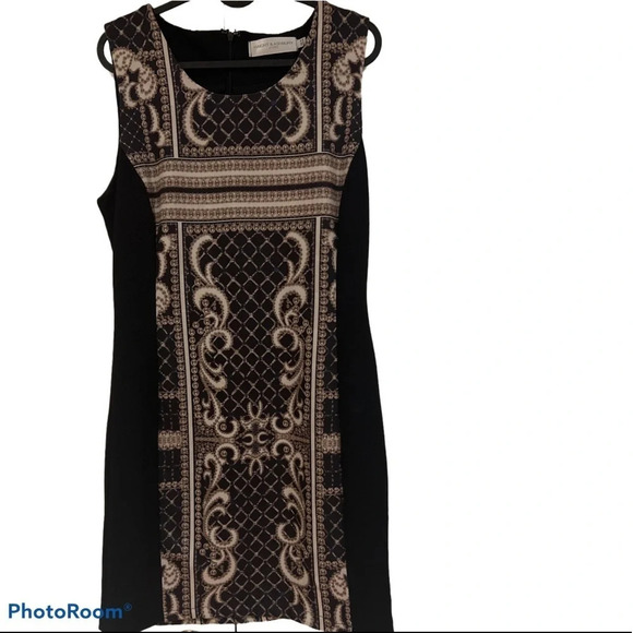 Haight & Ashbury Studio pearl patterned  sleeveless mini dress Sz M - Picture 2 of 9